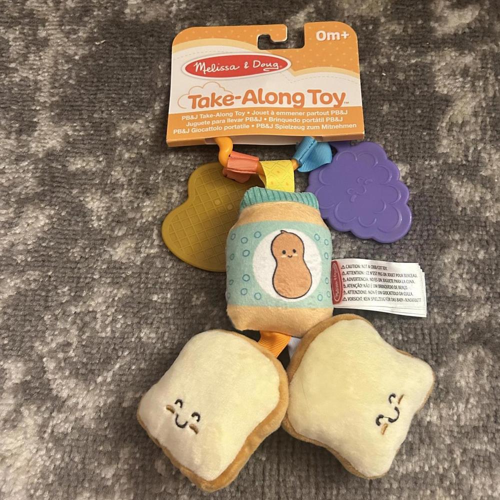 Melissa & Doug PB & J Take Along Toy (NEW)